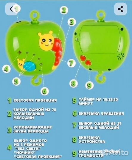 Мобиль на кроватку