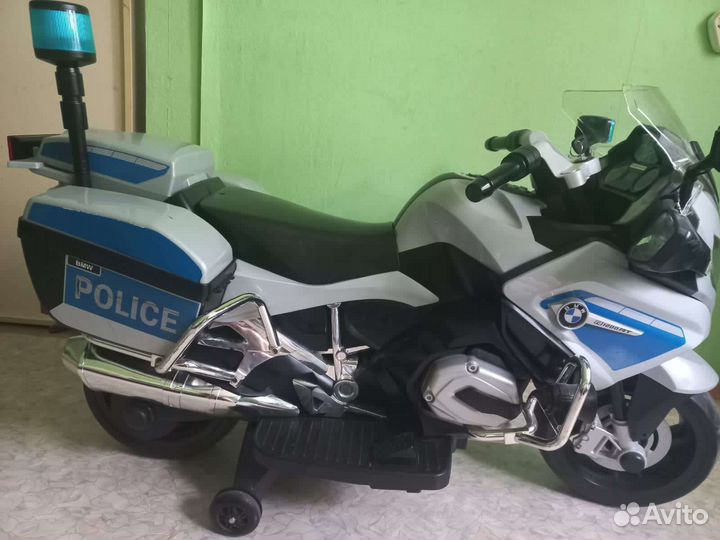Детский электро мотоцикл Barty BMW R1200-R Police