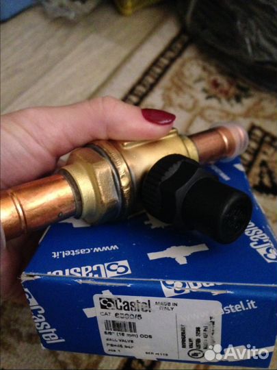 Краны отсечные Castel, для фреоновых магистралей