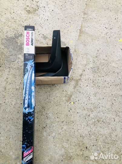 Дворники и передние брызговики на ford