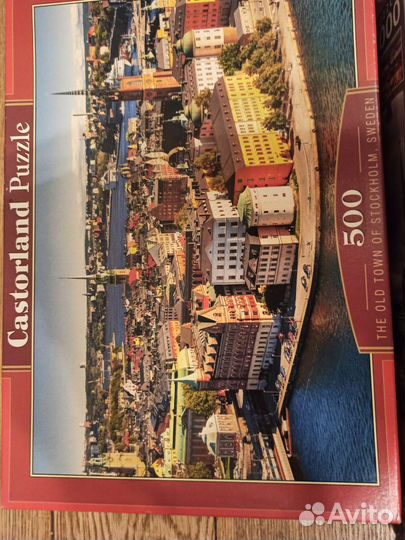 Пазлы 500 и 1000 деталей Стокгольм Швеция