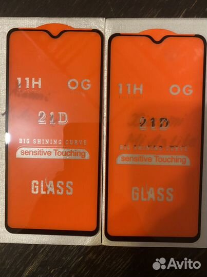 Защитное стекло на Xiaomi Mi A1;A3; A3 lite