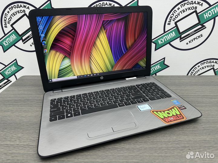Мощный игровой HP Core i3 8Gb Radeon SSD256 fullhd