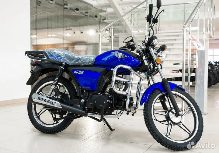 Мотоцикл racer RC110N Трофи синий