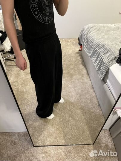 Широкие черные штаны jaded london type