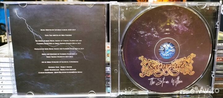 Saturnus - The Storm Within - 2023 / CD