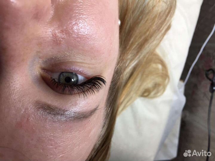 Наращивание ресниц модель
