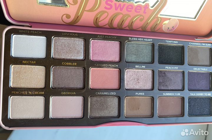 TOO faced тени