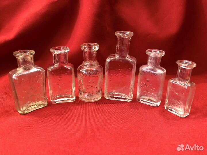 Пузырьки, царские, гербовые, аптека, парфюмерия