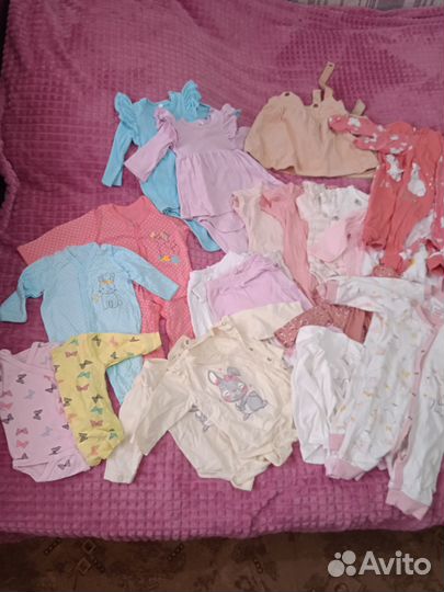 Вещи для двойни девочки