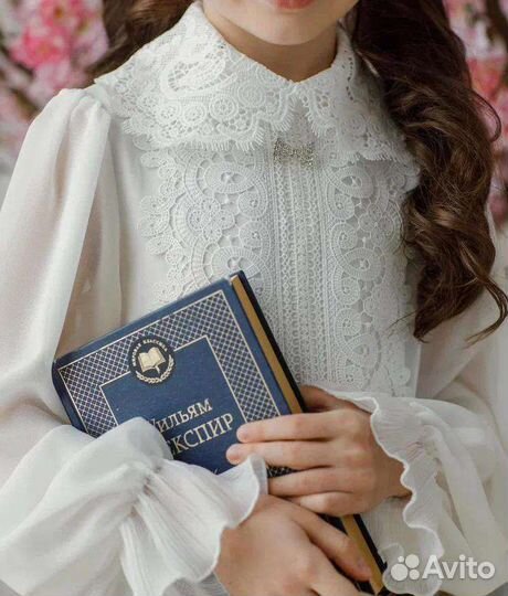 Блузка duwali молочная 134