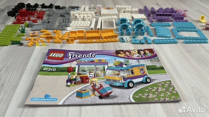 Lego friends 41310 служба доставки подарков