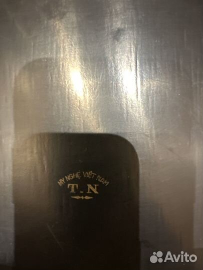 Поднос деревянный лак 60-е гг