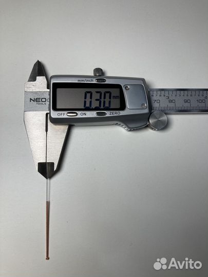 Гибкая игла зонд 0.3 мм для чистки каналов