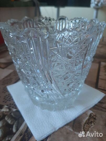 Ваза хрустальная СССР