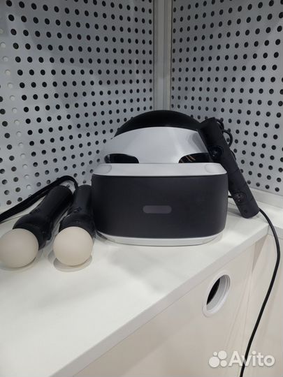 PS VR шлем v1 + camera + 2 move (б/у)