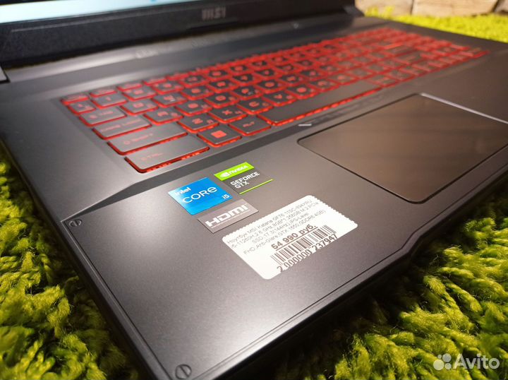 2023г 17 iPS Игровой MSi Core i5-11260H + GTX 3050
