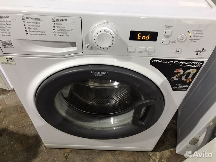Стиральная машина hotpoint ariston 6 кг