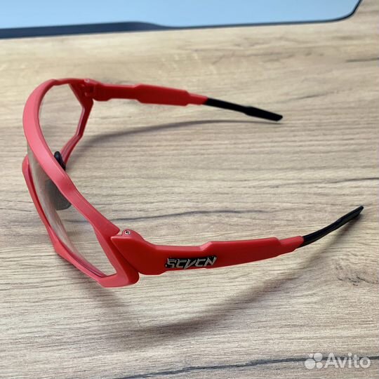 Велоочки Scvcn. Спортивнве. Красные