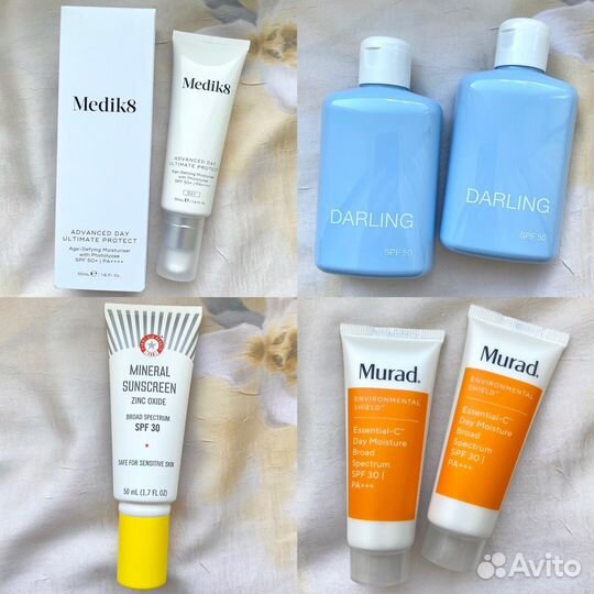 Спф Солнцезащитные кремы Holifrog,Murad,Paulas итд