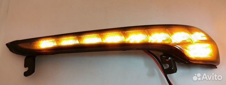 Бегающие указатели поворота в зеркала LADA Granta