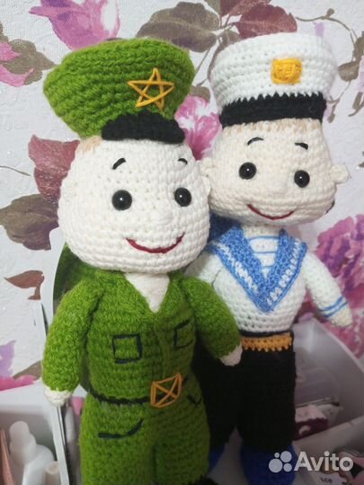 Вязаная игрушка, сувенир, подарок