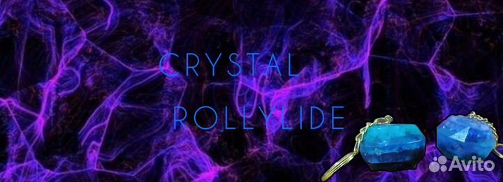 Брелки в форме кристалла из экспосидной смолы