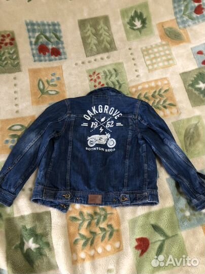 Джинсовая куртка для мальчика