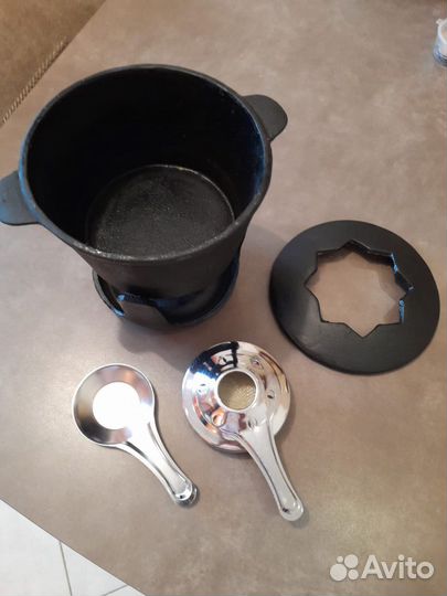 Набор для фондю. Чугун. Новое