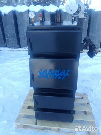 Твердотопливный котел длительного горения