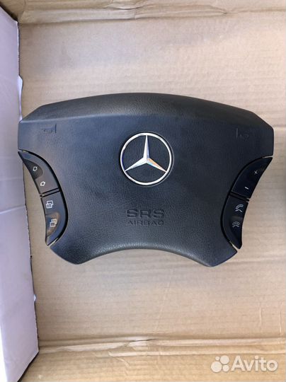 Подушка безопасности в руль Mercedes Benz s220