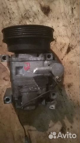 Компрессор кондиционера на mazda MPV lwew fsde