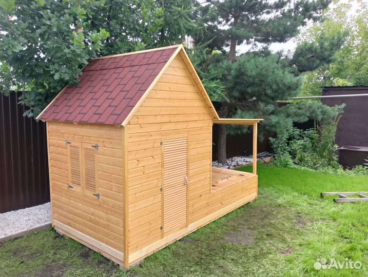 Детский домик для дачи