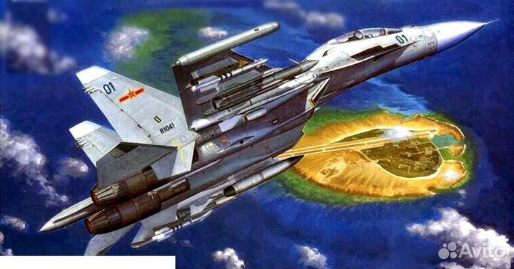 Сборная модель самолета Trumpeter 01659P 1/72