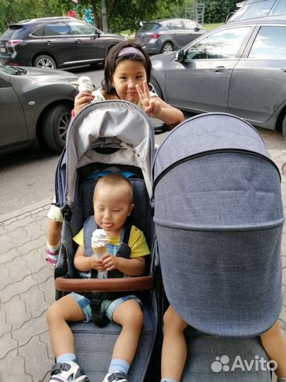 Прогулочная коляска для двойни valco baby snap duo