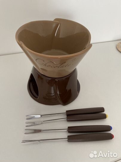 Набор для фондю фондюшница для шоколада, сыра