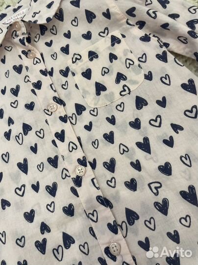 Рубашка для девочки 104