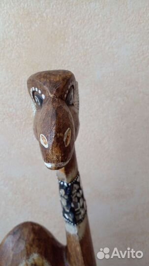 Статуэтка верблюд деревянный (Индия)