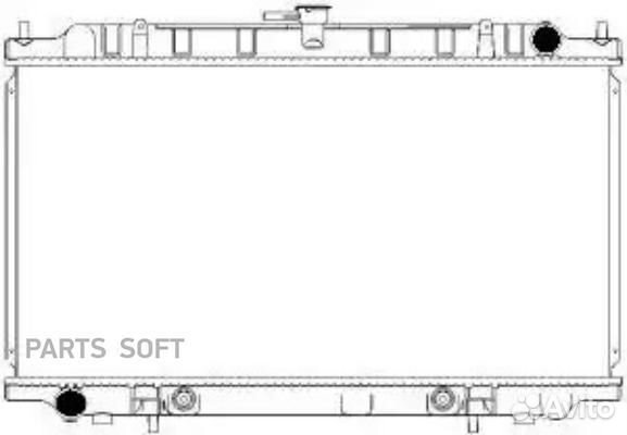 Радиатор охлаждения Ниссан Примера P11 96-02