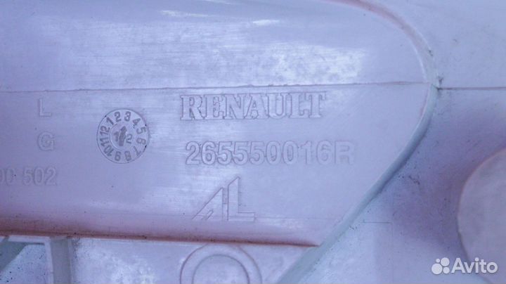 Фонарь задний левый Renault Fluence L30R H4M 26555