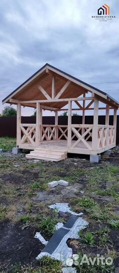 Беседка под ключ
