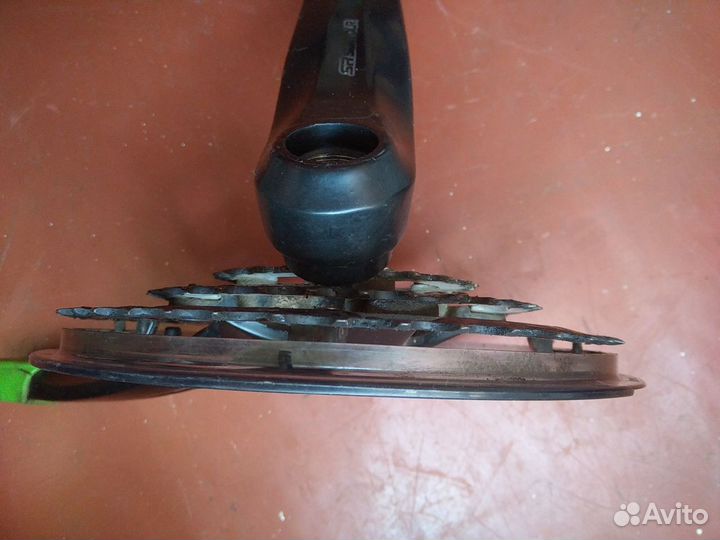 Шатуны велосипедные suntour XCM 175 мм 22/32/44T