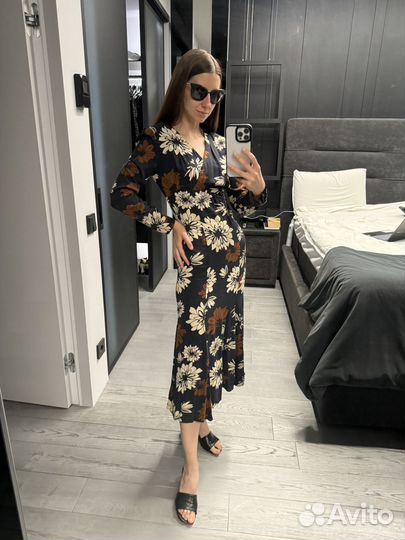 Платье из вискозы