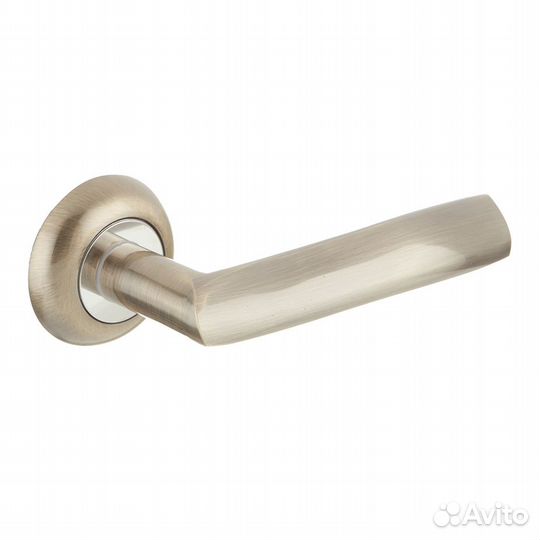 Ручка дверная 669865 круглая розетка (античная бро