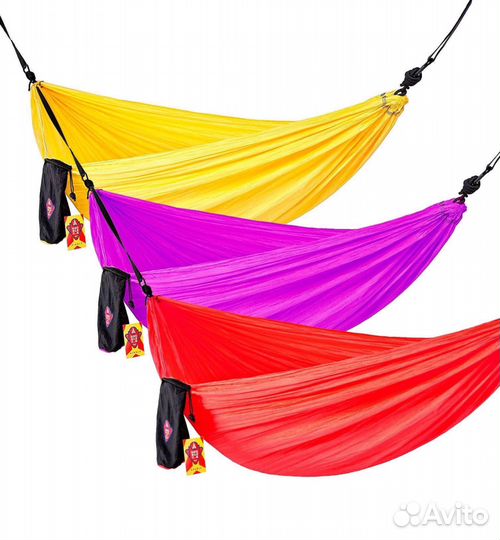 Новый портативный гамак со стропами