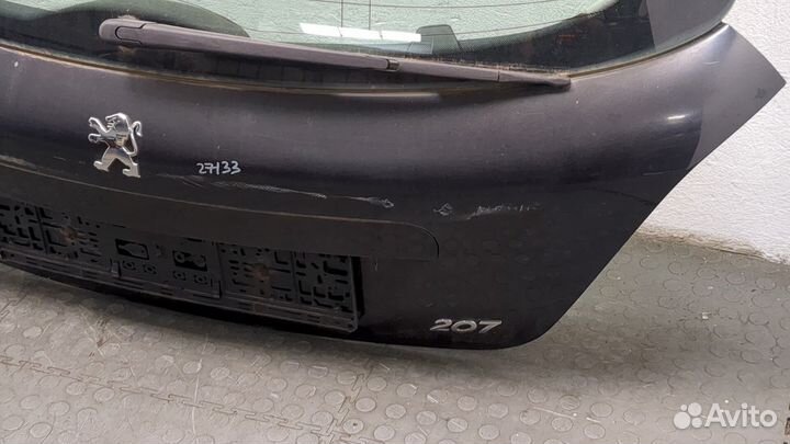 Крышка багажника Peugeot 207, 2006