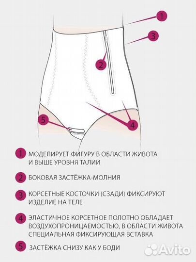 Бандан послеродовой послеоперационный Фэст