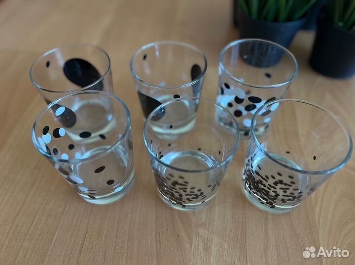Набор стаканов IKEA новые