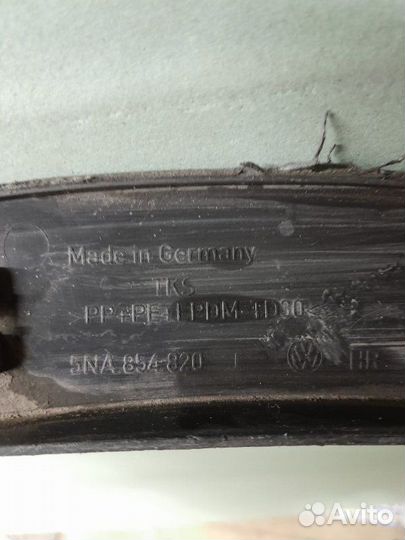 Расширитель арка задний правый Volkswagen Tiguan 2