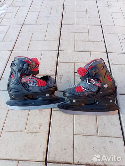 Коньки детские раздвижные